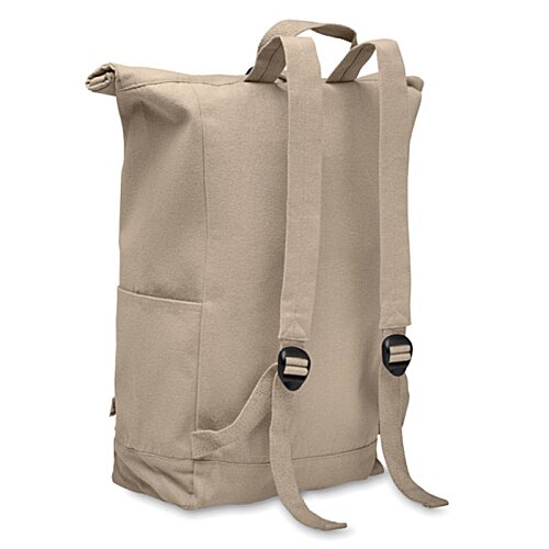 Additional Image 3 - a tan backpack with straps