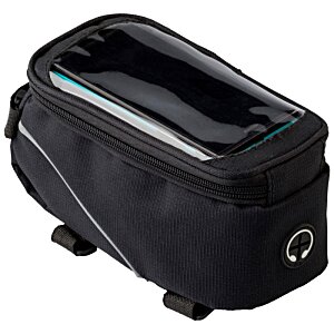 Additional Image 5 - a black bag with a blue stripe