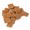 Additional Image 5 - a pile of brown square shaped crackers