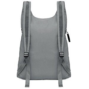 Additional Image 2 - a grey backpack with straps
