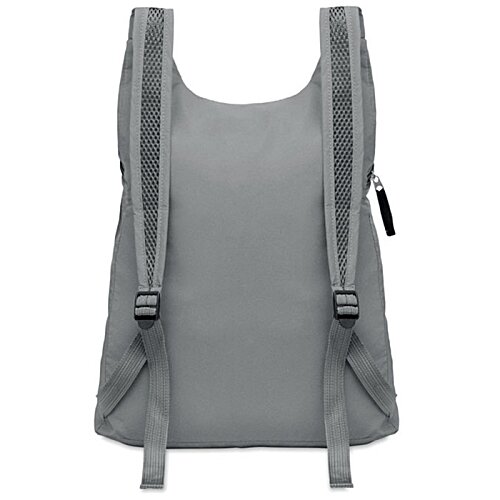 Additional Image 2 - a grey backpack with straps