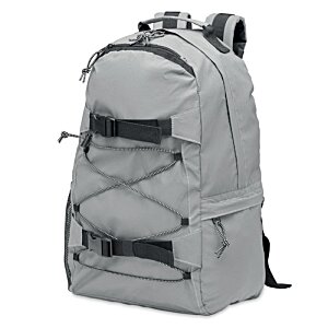 Additional Image 1 - a grey backpack with straps