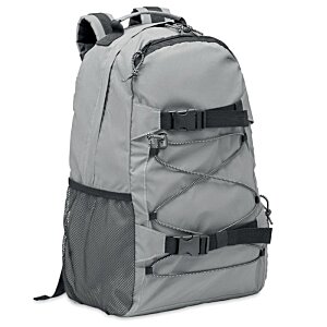 Additional Image 2 - a grey backpack with straps