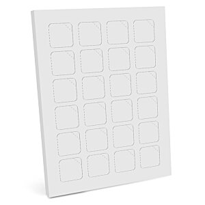 Additional Image 3 - a white rectangular object with squares