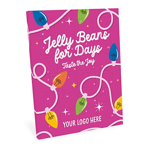Additional Image 1 - a pink card with white text and colorful lights