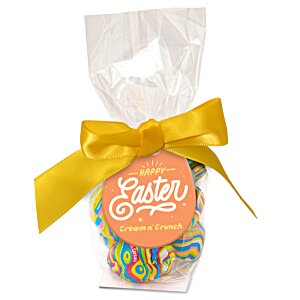 Additional Image 1 - a bag of candy with a yellow bow