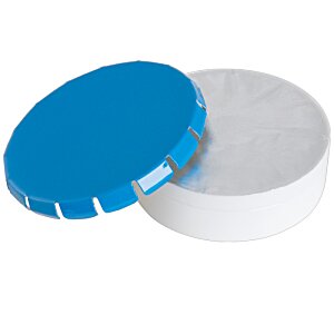 Additional Image 2 - a blue and white round object