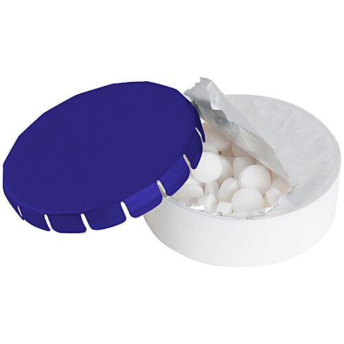 Additional Image 4 - a blue and white container with a lid