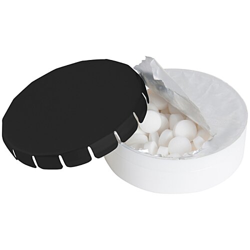 Additional Image 3 - a black and white container with a black lid