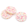 Additional Thumbnail Image 2 - a group of round white objects with colorful sprinkles