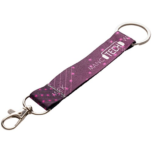 Lanyard Trigger Clip Split Ring Keyring Image 1 of 3