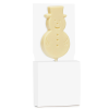 Additional Thumbnail Image 1 - a white square with a snowman on it
