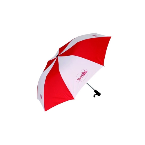 Additional Image 1 - a red and white umbrella