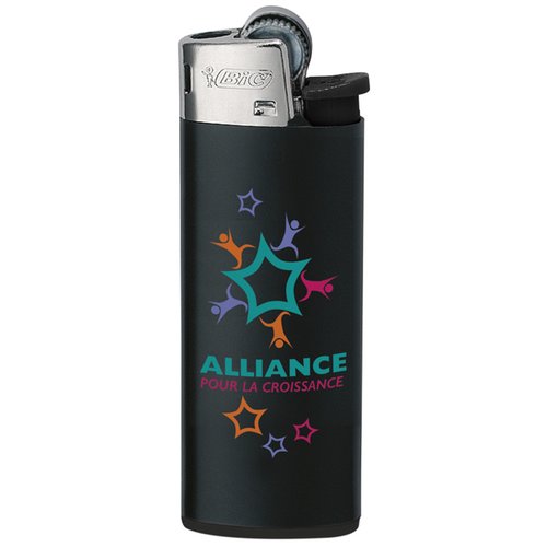 Additional Image 1 - a black lighter with a white cap