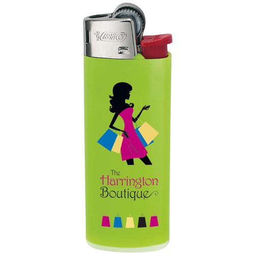 Additional Image 7 - a green lighter with a picture of a woman