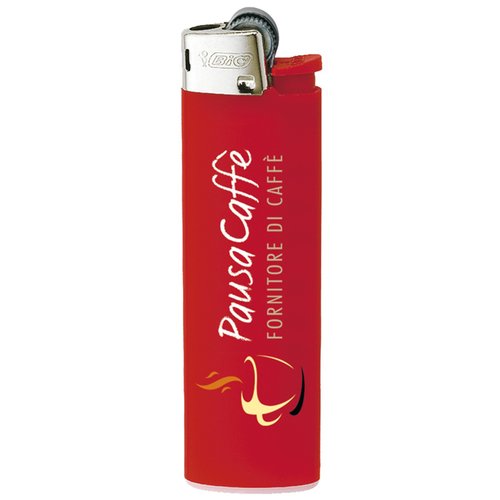 Additional Image 4 - a red lighter with white text