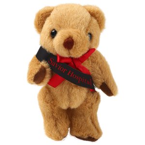 Additional Image 1 - a stuffed bear with a scarf