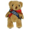 View Image 3 of 4 of 13cm Jointed Honey Bear with Ribbon Sash