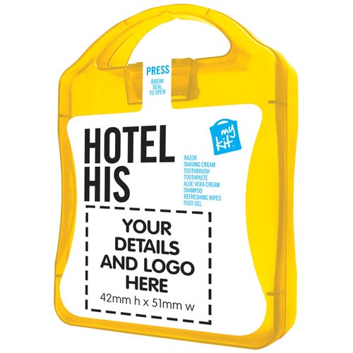 Additional Image 7 - a yellow plastic container with a white label