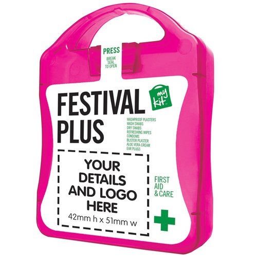 Additional Image 9 - a pink tag with a white label