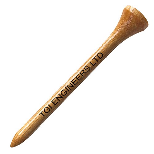 Additional Image 3 - a wooden tee on a white background