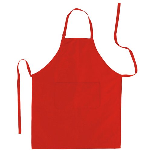 Additional Image 7 - a red apron with a white background