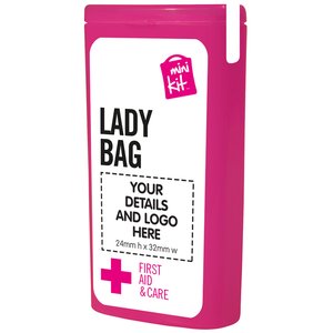 Additional Image 5 - a pink package with a white label