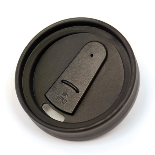 Additional Image 1 - a black round object with a black lid