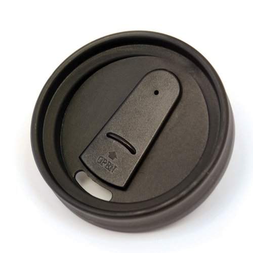 Additional Image 1 - a black round object with a black handle