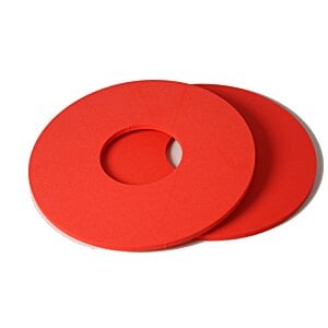 Additional Image 1 - a red circle with a hole