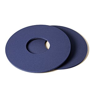 Additional Image 4 - a blue circle with a hole in it