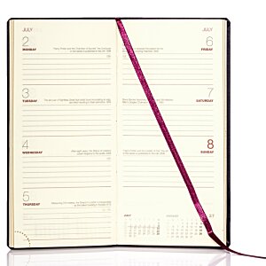 Additional Image 1 - a calendar with a red ribbon