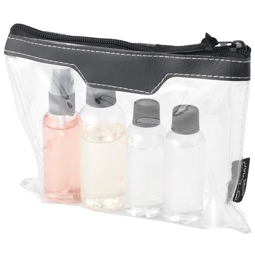 Additional Image 1 - a clear bag with a few small bottles