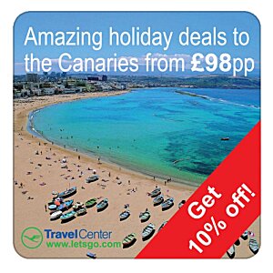 Additional Image 2 - a blue water and sand with a red ribbon