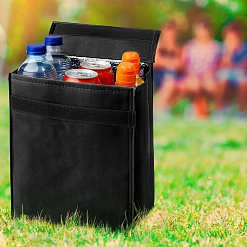 Additional Image 5 - a black bag with drinks in it