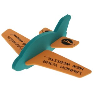 Additional Image 1 - a toy airplane with a blue wing