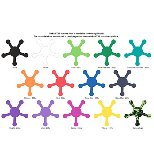 Additional Image 3 - a group of colorful shapes