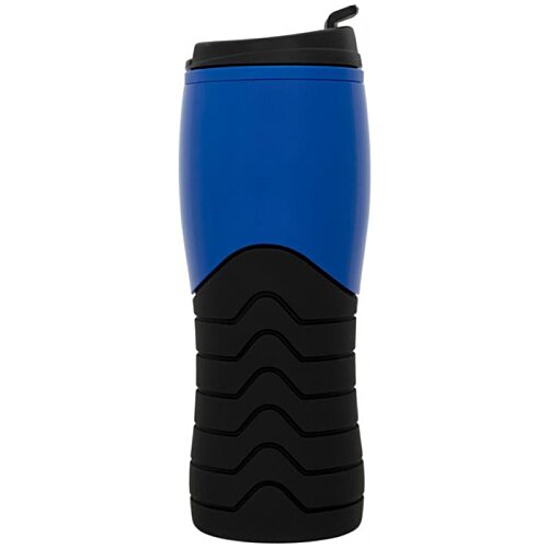 Additional Image 3 - a blue and black tumbler