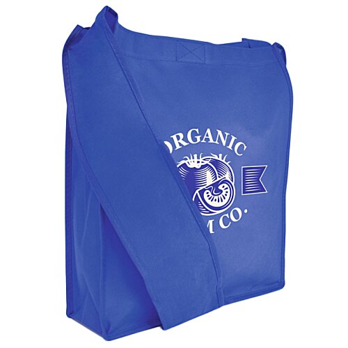 Additional Image 2 - a blue bag with a logo