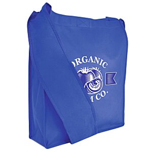 Additional Image 2 - a blue bag with a logo