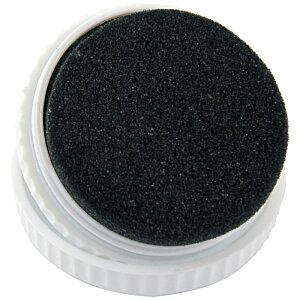 Additional Image 1 - a black circle on a white cap