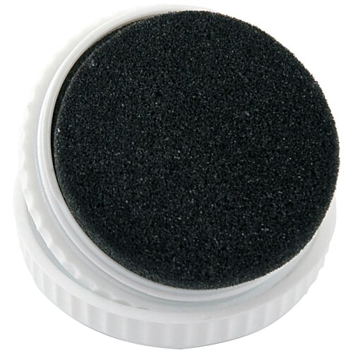 Additional Image 1 - a black circle on a white cap