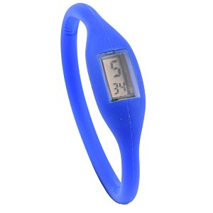Additional Image 9 - a blue watch with a digital display