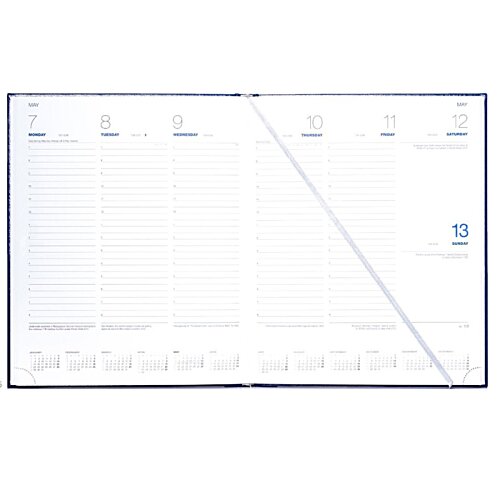 Additional Image 1 - a white board with blue border