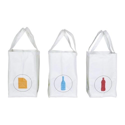 Additional Image 2 - a group of white bags with handles