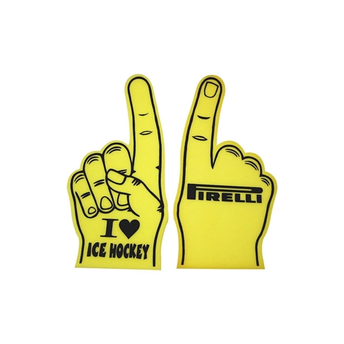 Additional Image 1 - a pair of yellow hand gloves