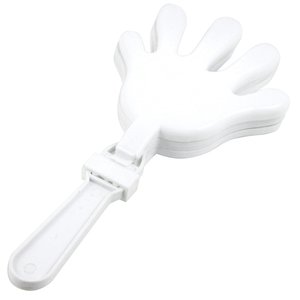 Additional Image 2 - a white plastic hand spatula