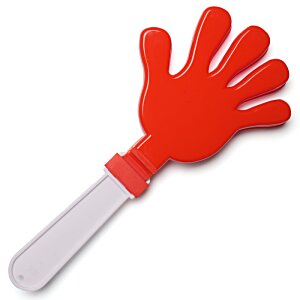 Additional Image 3 - a red and white hand toy