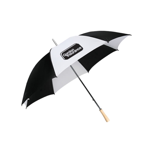 Additional Image 4 - a black and white umbrella