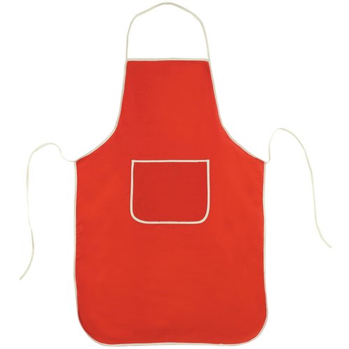 Additional Image 1 - a red apron with a pocket